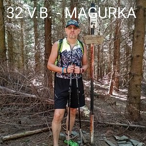 Aleš Sýkora na vrcholu Magurka (1.8.2020 10:48)