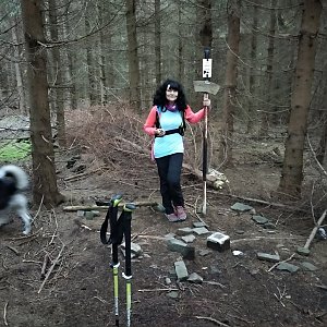 Maja na vrcholu Magurka (10.10.2020 13:47)