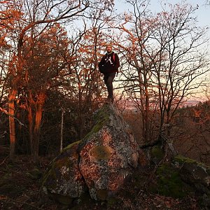 Bouřka na vrcholu Koubova skála (15.1.2022 16:18)