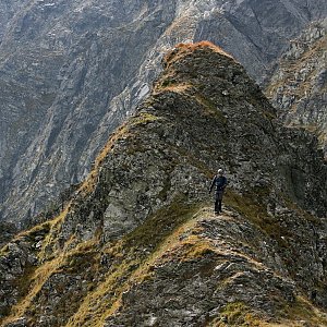 Bouřka na vrcholu Kôprovský chrbát II (5.9.2017 11:26)