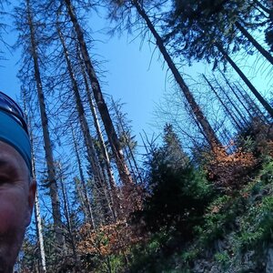 Li Be on the summit of Velký Lipový JZ (1.5.2024 9:56)