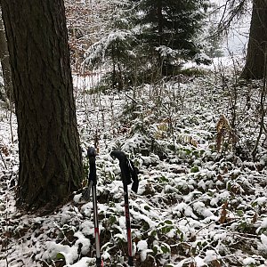 Radka D na vrcholu Kantorka S vrchol (20.11.2022 10:10)