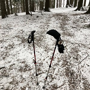 Radka D na vrcholu Javorníček SZ1 (20.11.2022 11:14)