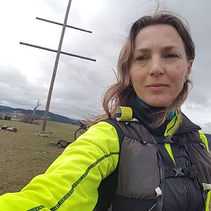 Marcela Kubíčková on the summit of Siberia (2.4.2023 11:50)