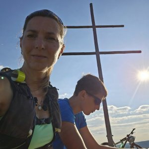 Marcela Kubíčková on the summit of Siberia (11.8.2023 19:03)