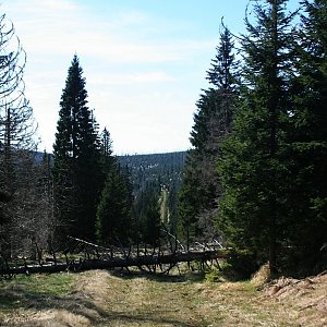 Bouřka on the summit of Medvědí hora J (8.5.2015 10:53)