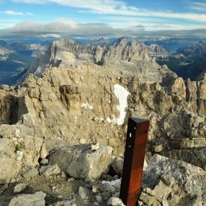 ThrasherVojti on the summit of Antelao (26.9.2014 9:13)