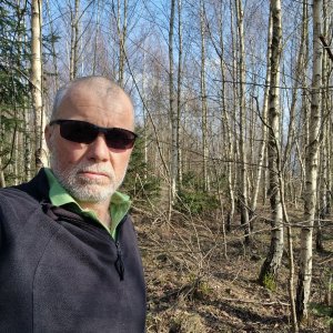 Rastislav Biarinec on the summit of Kraviarska (10.3.2026 14:11)