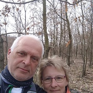 Ivana a Petr Kadovi on the summit of Lighthouse (29.3.2022 10:00)