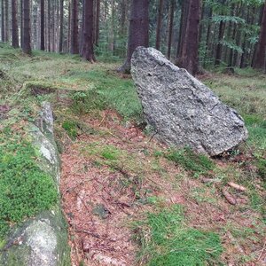 Mykas on the summit of Kamenný vrch (10.9.2024 15:35)
