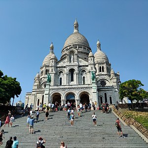 Radek Vohryzka na vrcholu Montmartre (18.7.2022 15:53)