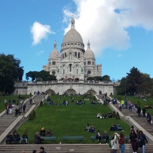 Betička na vrcholu Montmartre (6.10.2017 14:17)