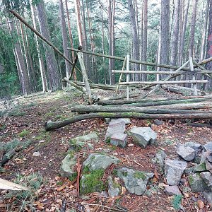 Cyklista 73 on the summit of Hořejší Křemeny (10.4.2022 11:05)