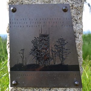 Jarda Vála na vrcholu Čermákův vrch (8.6.2013)