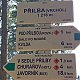 Cyklista 73 na vrcholu Přilba