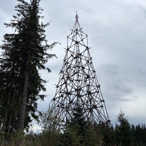 Martin Matějka on the summit of Špičák (18.9.2026 14:24)