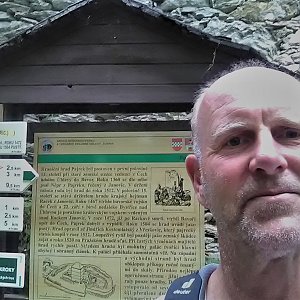 Michal Kříž on the summit of Pajrek (15.8.2022 12:51)