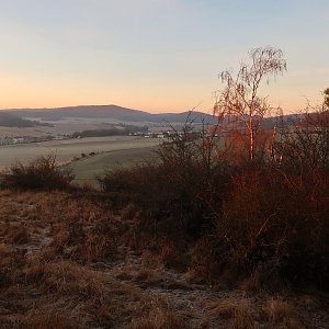 Bouřka na vrcholu Pupky (10.2.2022 7:36)