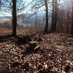 Bouřka na vrcholu V Luhu (10.2.2022 10:21)
