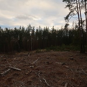 Bouřka na vrcholu Na Kamejkách - SV vrchol (10.2.2022 16:19)