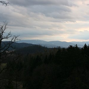 Bouřka na vrcholu Na Kamejkách - SV vrchol II (10.2.2022 16:38)