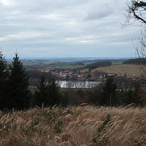 Bouřka na vrcholu Cikánovka (10.2.2022 17:20)