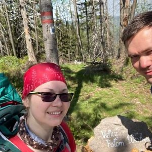 KonyCz na vrcholu Velký Polom (14.5.2022 11:34)