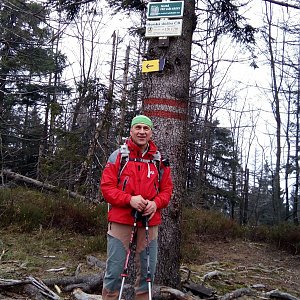 Čestmír Kubíček na vrcholu Velký Polom (18.11.2018 14:01)