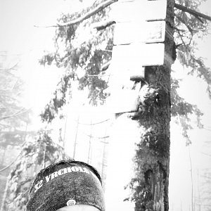 Jakub Špaček na vrcholu Velký Polom (30.12.2020 12:47)
