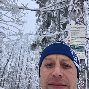 vito na vrcholu Velký Polom (21.1.2021 14:51)