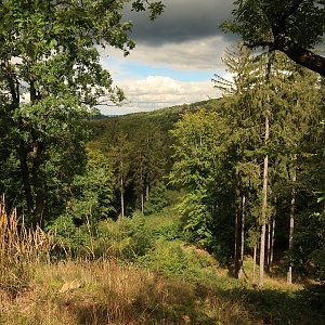 Bouřka na vrcholu U Sv. Anny - JV vrchol (10.9.2022 14:22)