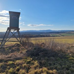 Cyklista 73 on the summit of Velké pole (17.3.2025 16:33)