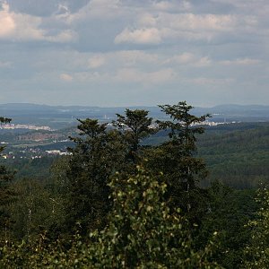 Bouřka on the summit of Pramný (30.5.2022 11:50)