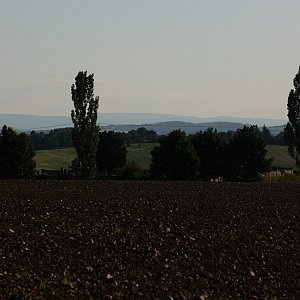 Bouřka on the summit of Nad Mešnem (8.8.2022 18:18)