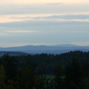 Bouřka on the summit of Přecek V (30.10.2023 14:50)
