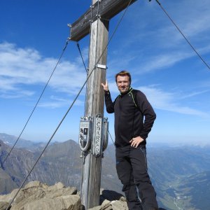 Divočák on the summit of Schareck (28.9.2023 12:24)