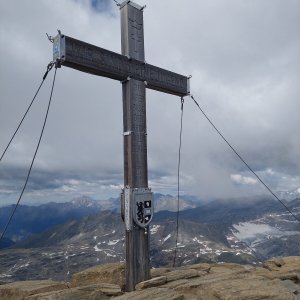 Petr Svoboda on the summit of Schareck (5.7.2026 10:28)
