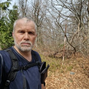 Rastislav Biarinec on the summit of Kopa (17.4.2025 11:41)
