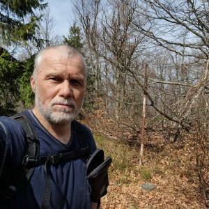 Rastislav Biarinec on the summit of Kopa (17.4.2025 11:52)