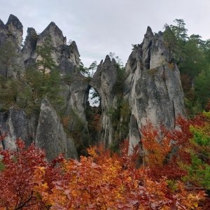 AlenaŠ na vrcholu Pod Zámkom (16.10.2025 8:15)
