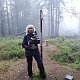 Ilona Mušálková na vrcholu Malý Polom