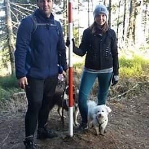 Kristián Lecián na vrcholu Malý Polom (24.11.2019 13:45)