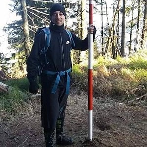 David Bunny Beil na vrcholu Malý Polom (24.11.2019 13:00)