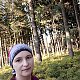 Jana Bartošová na vrcholu Malý Polom