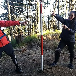 Jiří Tkáč na vrcholu Malý Polom (24.11.2019 11:28)