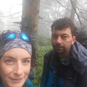 Babunka159 na vrcholu Malý Polom (14.6.2018 12:15)
