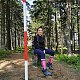 Aneta Gabzdylová na vrcholu Malý Polom (17.5.2020)