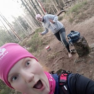 Baruš na vrcholu Malý Polom (8.11.2020 20:23)