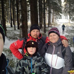 trefi.s na vrcholu Malý Polom (2.1.2021 15:00)