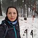 Marcela Kubíčková na vrcholu Malý Polom (23.1.2021 9:31)